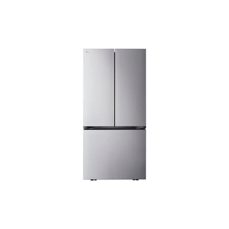 Lg 21 cu. ft. Counter Depth Max French Door Refrigerator, 33-in. Wide, Stainless Steel LF21C6200S